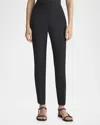 Lafayette 148 Plus-size Cotton Sateen Stanton Pant In Black