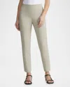 Lafayette 148 Stanton Slim Leg Ankle Pants In Khaki