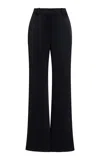 Lafayette 148 Plus-size Dalton Pant In Kindwool Nouveau Crepe In Black