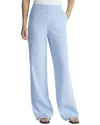 Lafayette 148 New York Sullivan Silk-blend Pant In Blue
