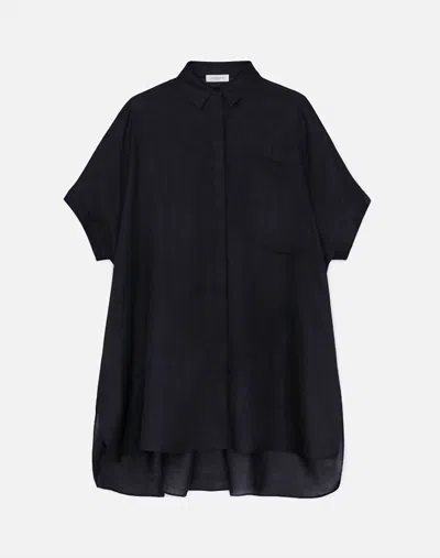 Lafayette 148 Sustainable Voile Oversized Shirt In Multi