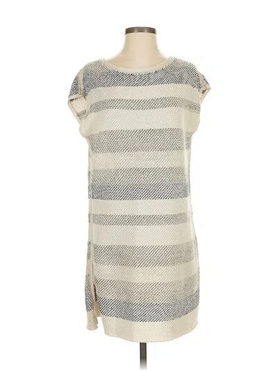 Pre-owned Lafayette 148 Sweater Vest In Gray