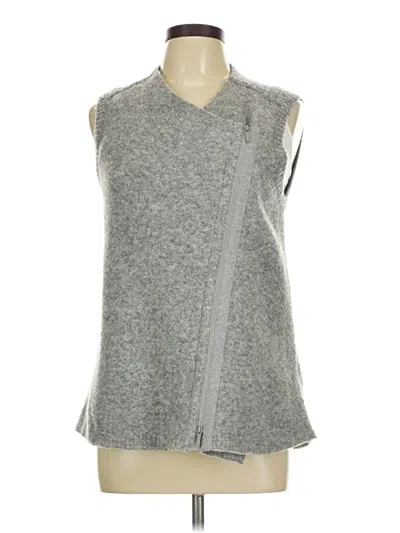 Pre-owned Lafayette 148 Sweater Vest In Gray