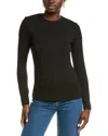 Lafayette 148 New York T-shirt In Black