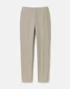 Lafayette 148 Techno Stretch Twill Stanton Pant In Brown