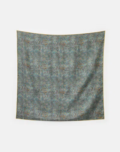 Lafayette 148 Textile Print Silk Twill Scarf