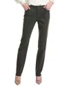 Lafayette 148 New York Thompson Rhubarb Straight Leg Jean In Green