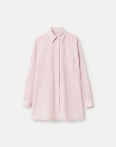 Lafayette 148 Tropical Wool Convertible Wrap Blouse In Pink