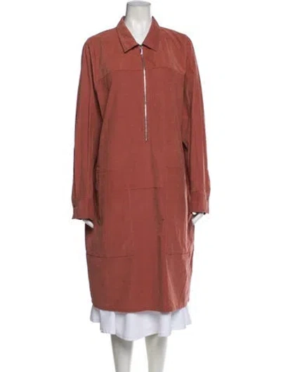 Pre-owned Lafayette 148 Utility Jacket In Pink