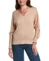 Lafayette 148 New York V-neck Dolman Wool & Silk-blend Sweater In Multi