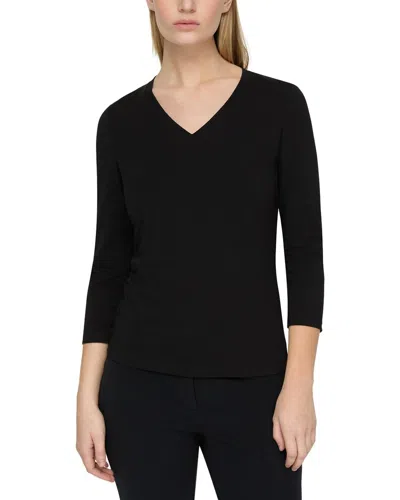 LAFAYETTE 148 V-NECK TOP