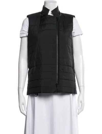 Pre-owned Lafayette 148 Vest In Black