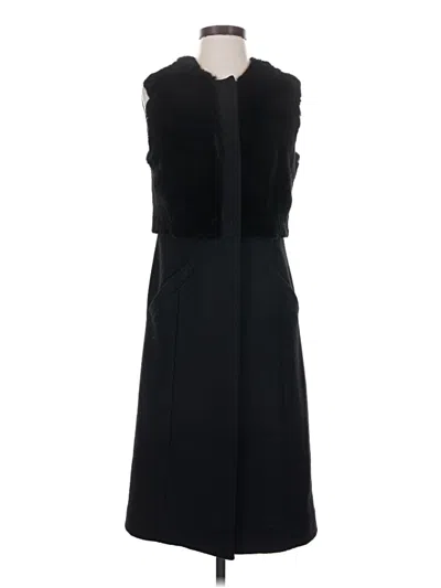 Pre-owned Lafayette 148 Vest In Black