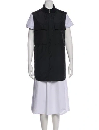 Pre-owned Lafayette 148 Vest In Gray