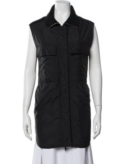 Pre-owned Lafayette 148 Vest In Gray