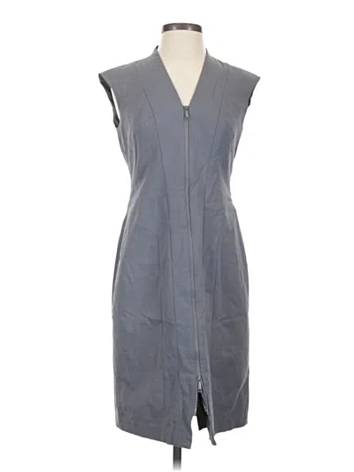 Pre-owned Lafayette 148 Vest In Gray