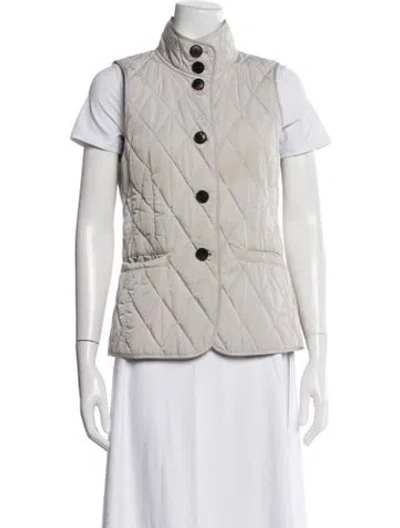 Pre-owned Lafayette 148 Vest In Grey