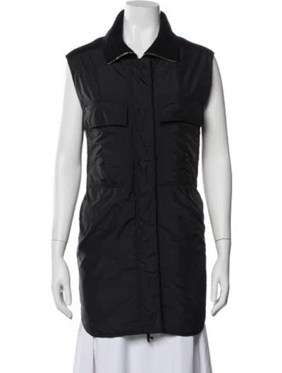 Pre-owned Lafayette 148 Vest In Grey