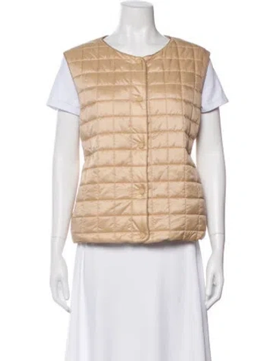 Pre-owned Lafayette 148 Vest In Neutral