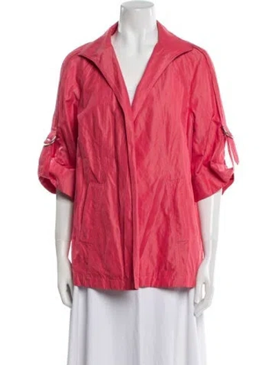 Pre-owned Lafayette 148 Vest In Pink