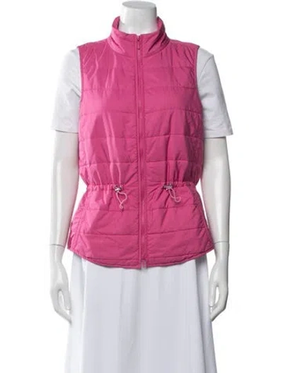 Pre-owned Lafayette 148 Vest In Pink