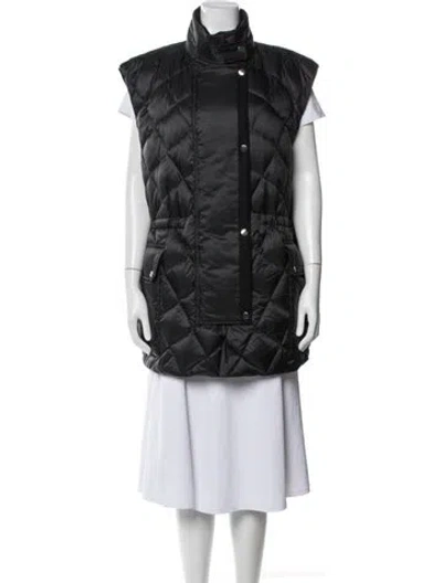 Pre-owned Lafayette 148 Vest W/ Tags In Black