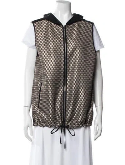 Pre-owned Lafayette 148 Vest In White