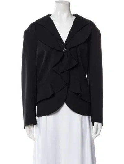 Pre-owned Lafayette 148 Virgin Wool Evening Jacket In Multi