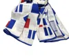 Lafayette 148 Women's Cashmere Scarf In Lapis Blue Multi