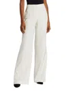 Lafayette 148 Women's Dalton Silk-blend Wide-leg Pants In Cloud