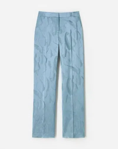 Lafayette 148 Women's Gates Straight Leg Pants In Paper Blue