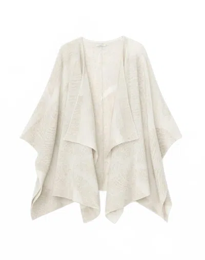 Lafayette 148 Women's Metallic Wrap In Cloud In White