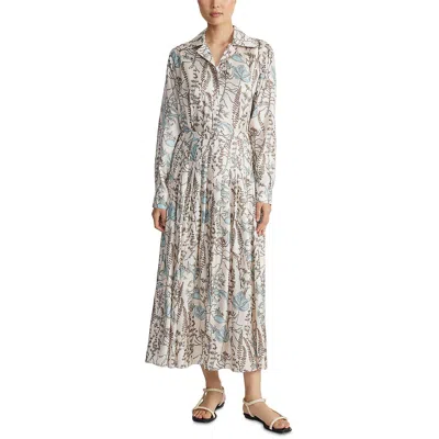 Lafayette 148 Womens Silk Shirt Dress Shirtdress