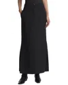Lafayette 148 Wool & Silk-blend Maxi Skirt In Black