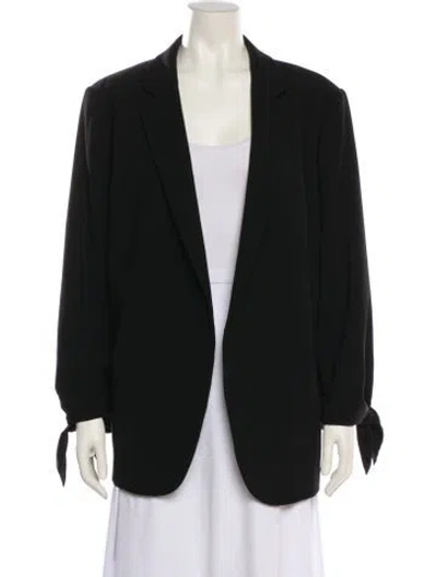 Pre-owned Lafayette 148 Wool Blazer In Black