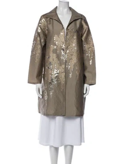 Pre-owned Lafayette 148 Wool Blazer In Neutral