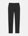 Lafayette 148 Wool-cashmere Flannel Jones Jogger In Black