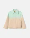 Lafayette 148 Wool Cashmere Reversible Oversized Swing Coat In Multi