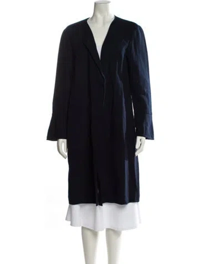Pre-owned Lafayette 148 Wool Coat In Multi