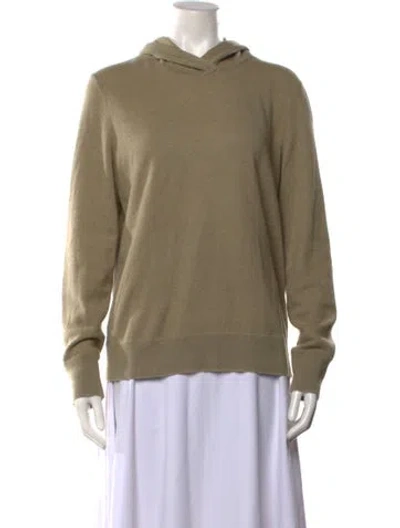 Pre-owned Lafayette 148 Wool Crew Neck Sweater In Neutral