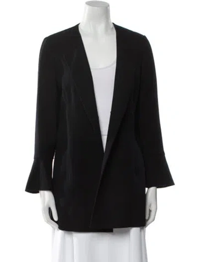 Pre-owned Lafayette 148 Wool Jacket In Black