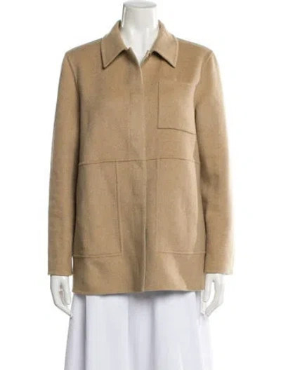 Pre-owned Lafayette 148 Wool Jacket W/ Tags In Neutral