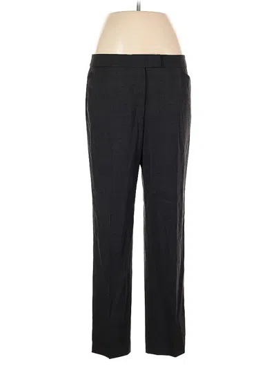 Pre-owned Lafayette 148 Wool Pants In Black