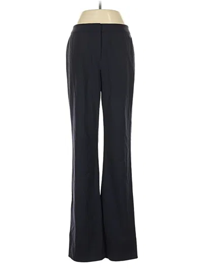 Pre-owned Lafayette 148 Wool Pants In Black