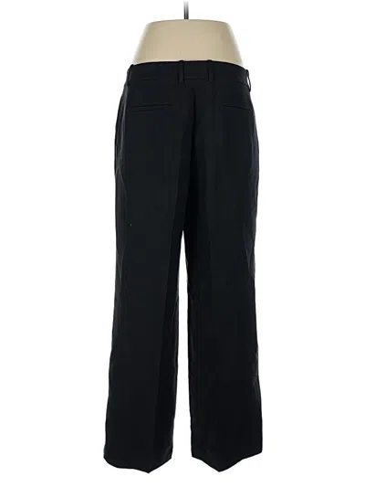 Pre-owned Lafayette 148 Wool Pants In Black