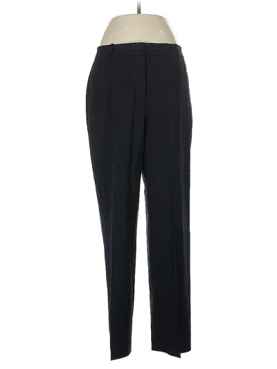 Pre-owned Lafayette 148 Wool Pants In Black