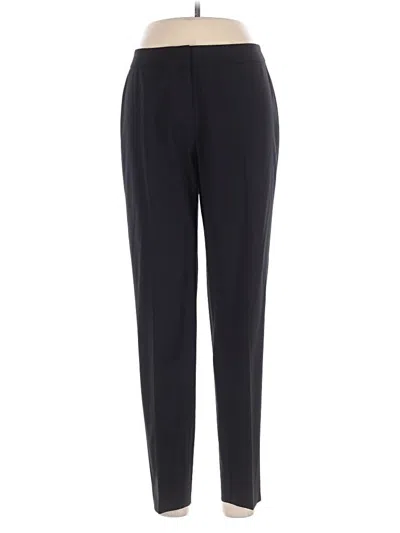 Pre-owned Lafayette 148 Wool Pants In Black