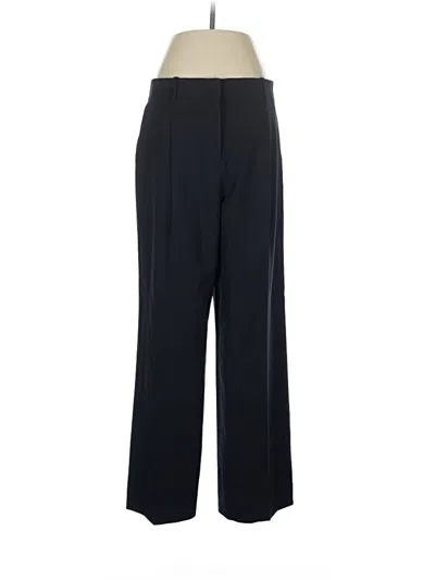 Pre-owned Lafayette 148 Wool Pants In Black