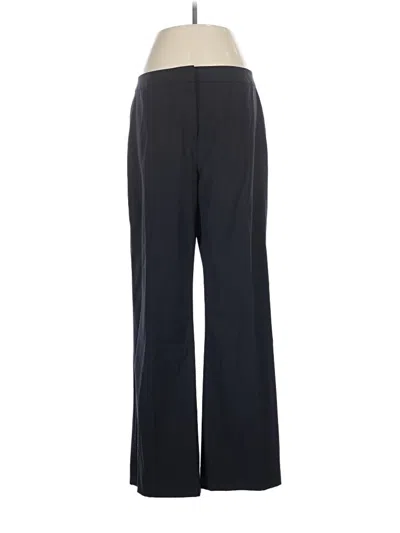 Pre-owned Lafayette 148 Wool Pants In Black