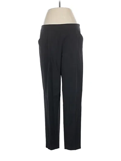 Pre-owned Lafayette 148 Wool Pants In Black